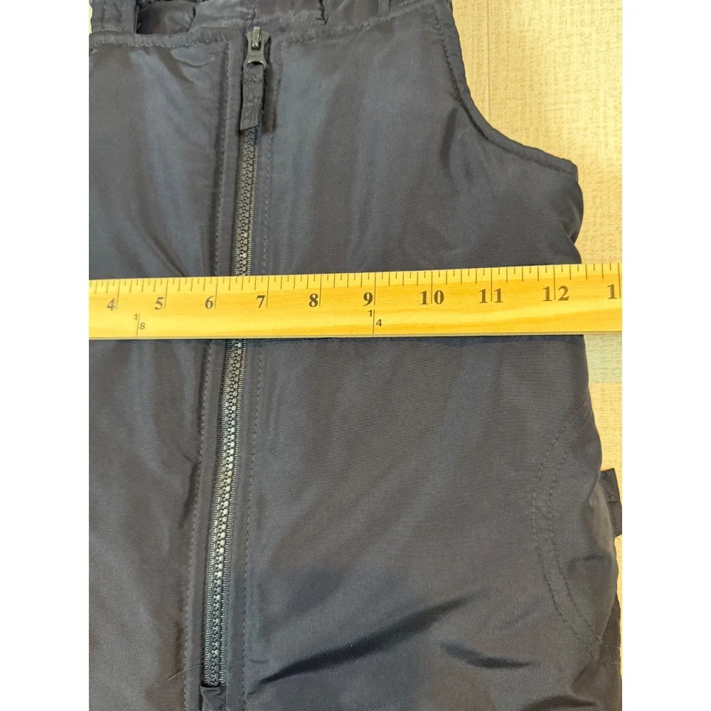 London Fog Kids Navy‎ Blue Insulated Snow Bibs Overalls Size M 5-6 Winter Sport
